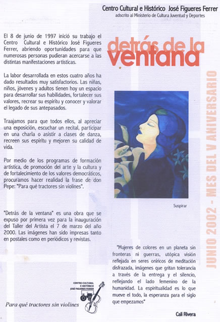 Expocisión Detrás de la Ventana Museo José Figueres